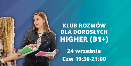 Klub Rozmów B1+  24.09