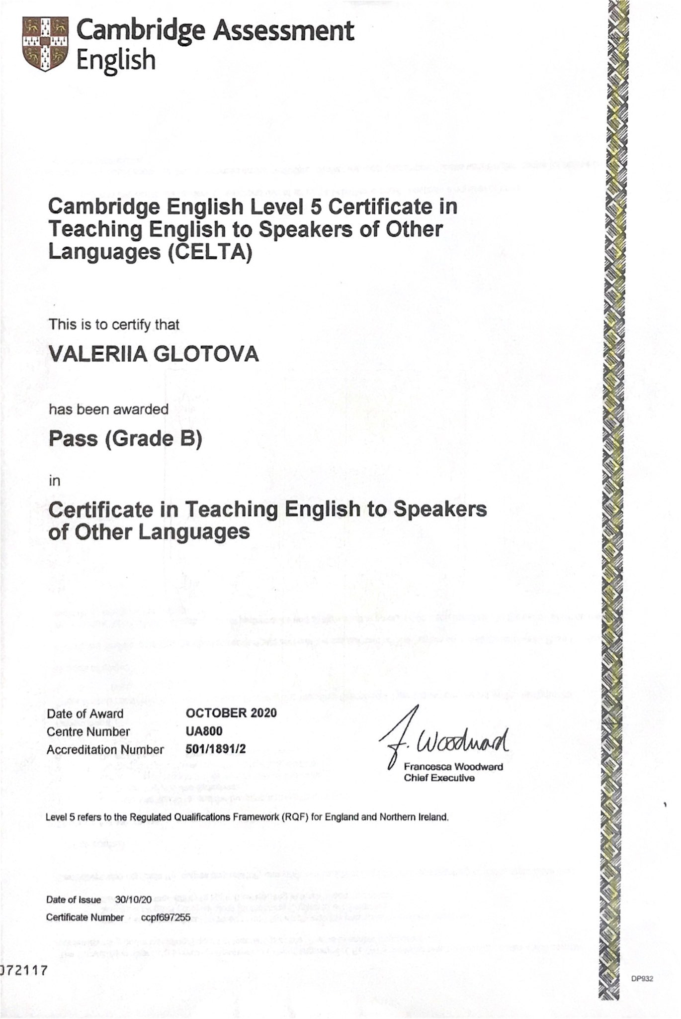 Cambridge CELTA